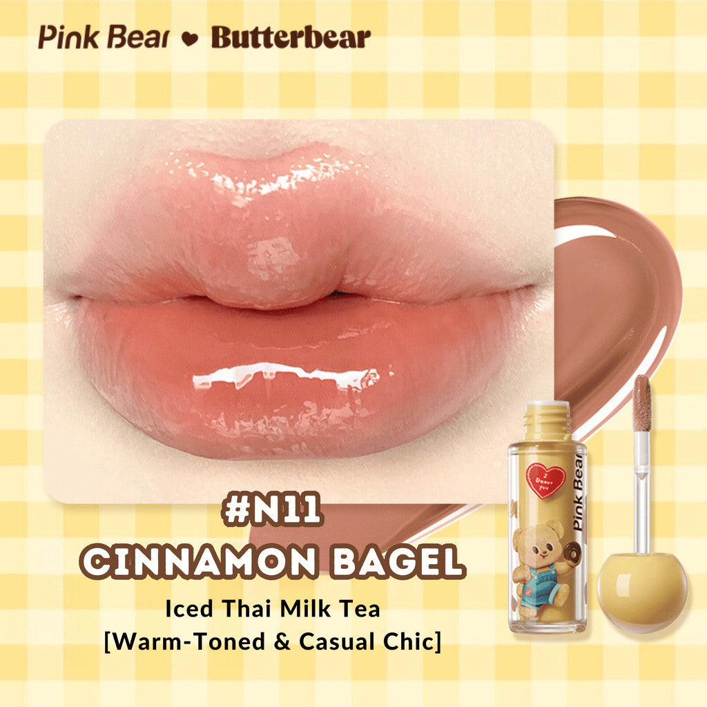 Pink Bear X Butterbear Tinted Lip Gloss