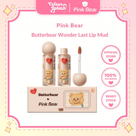 Pink Bear X Butterbear Wonder Last Lip Mud