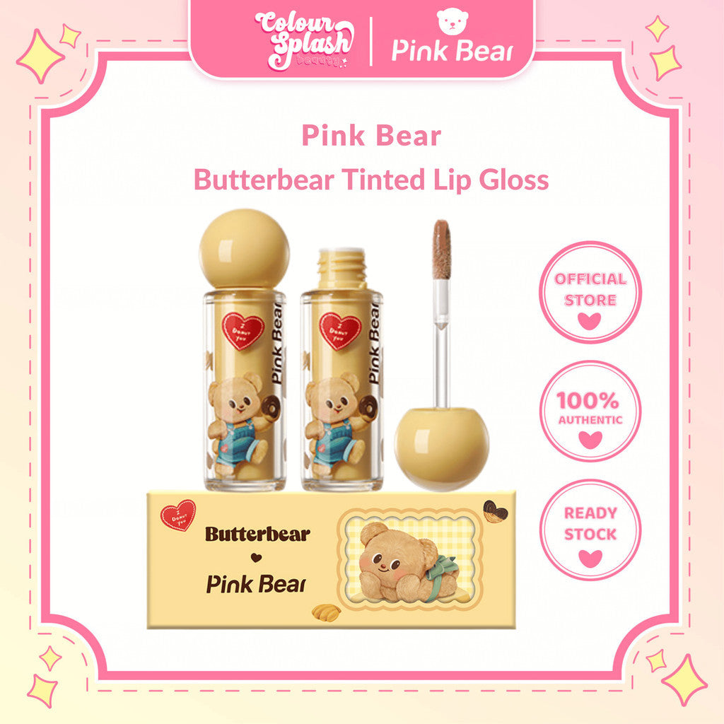 Pink Bear X Butterbear Tinted Lip Gloss