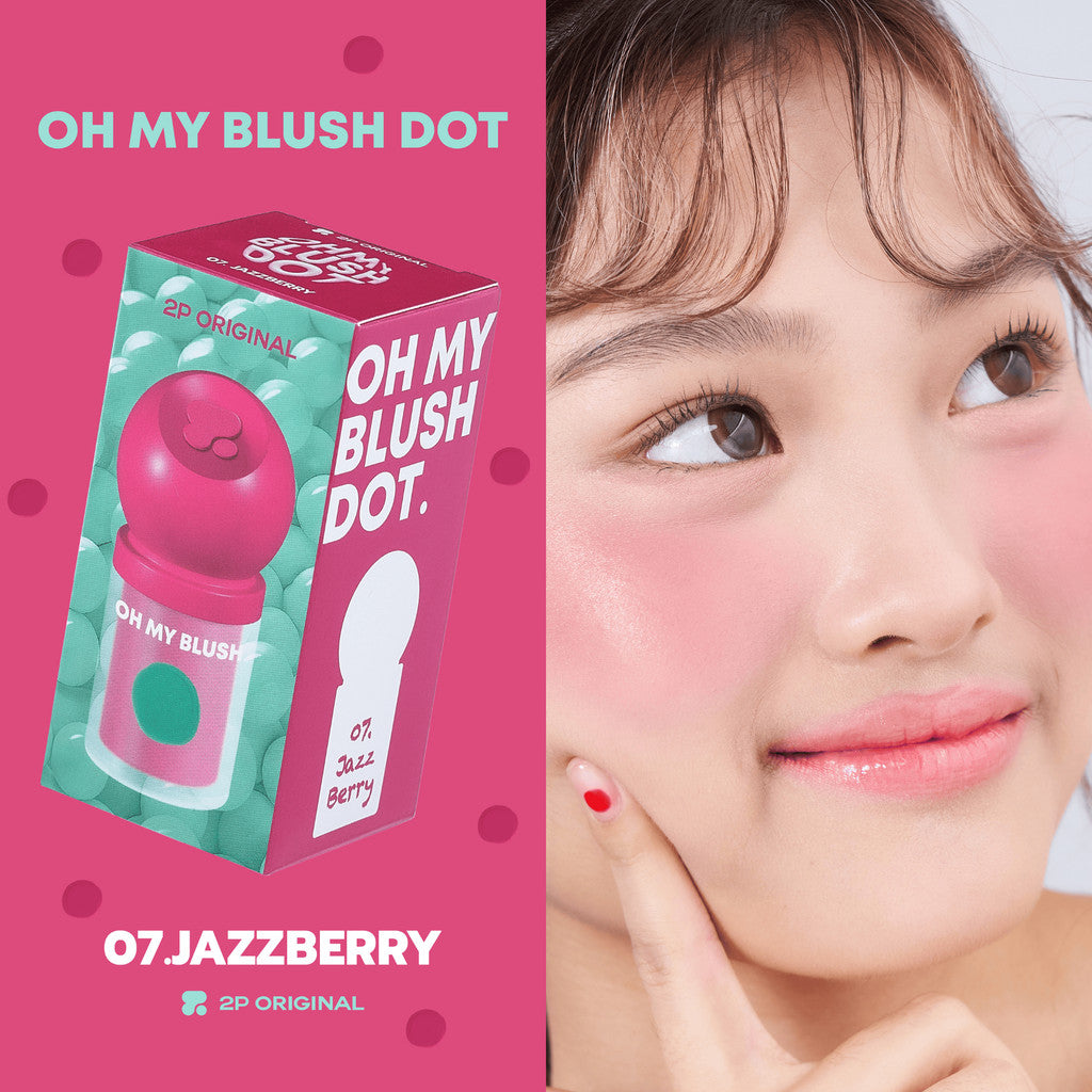 READY STOCK! 2P Original Oh My Blush Dot 3g