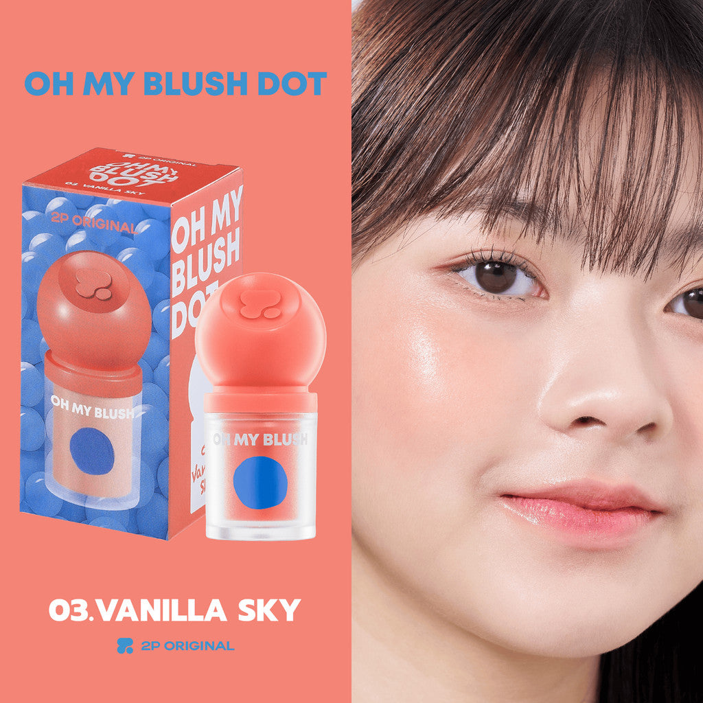 READY STOCK! 2P Original Oh My Blush Dot 3g